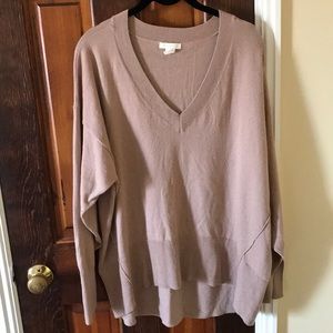 Blush V-Neck Sweater